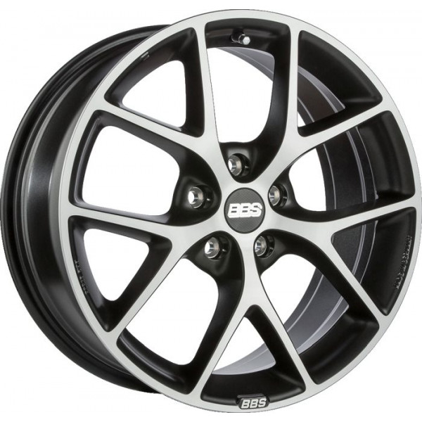 Диск литой BBS SR vulcano grau dia Felge 8,5x19 - 19 Zoll 5x114,3 Lochkreis