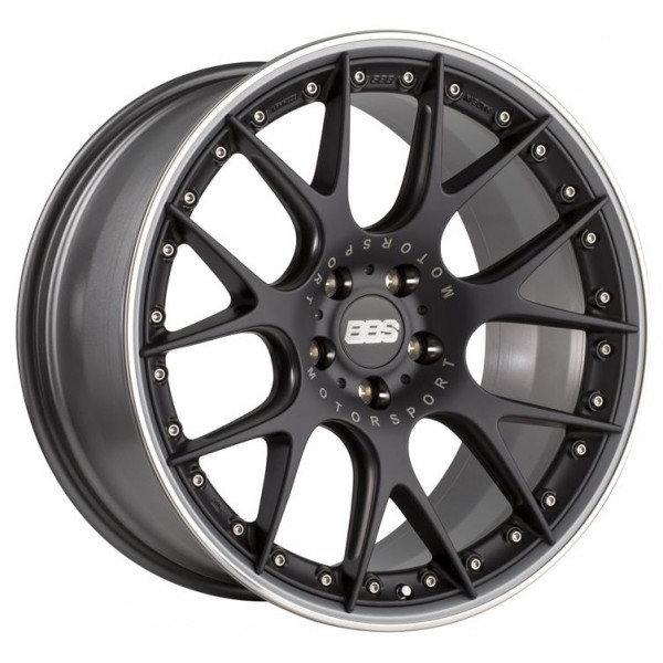 Диск литой BBS CH-RII schwarz matt/titan Felge 10,5x20 - 20 Zoll 5x112 Lochkreis