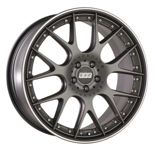 Диск литой BBS CH-RII platinum/schwarz Felge 10,5x20 - 20 Zoll 5x112 Lochkreis