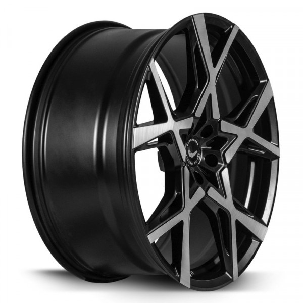 Диск литой BARRACUDA PROJECT X Black brushed Surface Felge 10x22 - 22 Zoll 5x108 Lochkreis