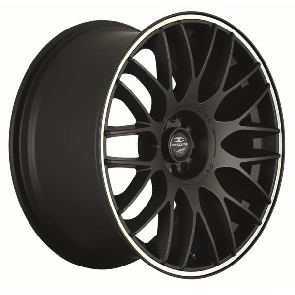 Диск литой BARRACUDA KARIZZMA Mattblack Puresports / Color Trim weiss Felge 10,5x20 - 20 Zoll 5x120 Lochkreis
