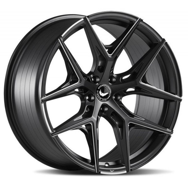 Диск литой BARRACUDA RAZZER Mattblack Puresports gefräst Felge 10,5x21 - 21 Zoll 5x112 Lochkreis