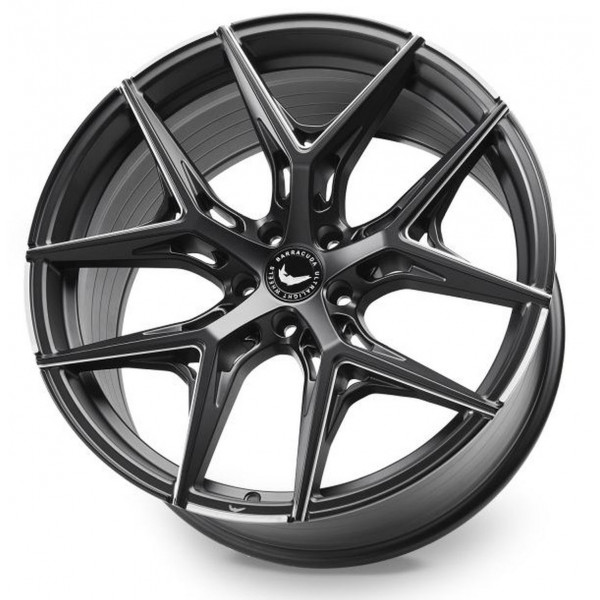 Диск литой BARRACUDA RAZZER Mattblack Puresports gefräst Felge 10,5x21 - 21 Zoll 5x112 Lochkreis