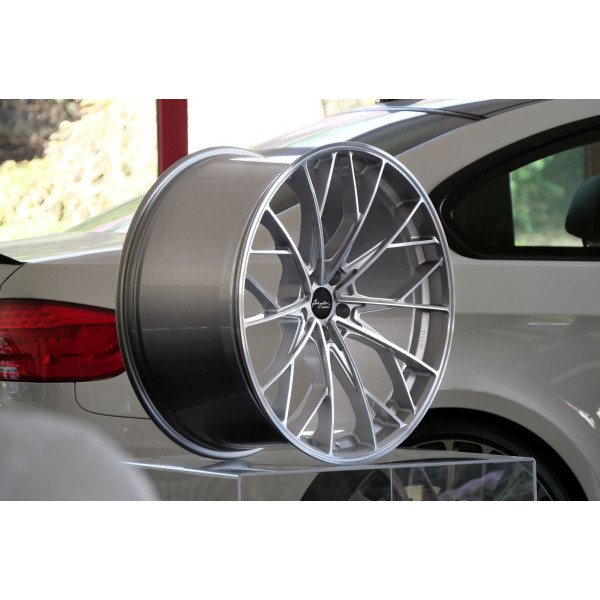 Диск литой Breyton Magnificent Forged Silver with Face Milling Felge 10,0 X 22 - 22 Zoll 5x112 Lochkreis