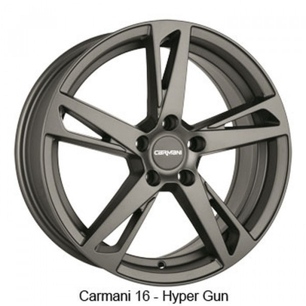 Диск литой Carmani 16 Anton gunmetal Felge 8x18 - gunmetal Zoll 5x108 Lochkreis