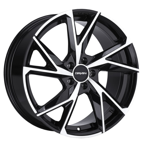 Диск литой Carmani 23 Rudi black polish Felge 8,5x19 - black polish Zoll 5x108 Lochkreis