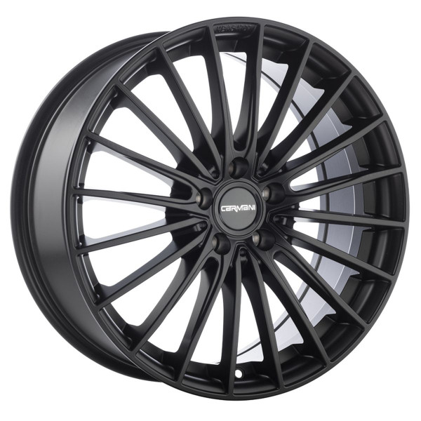 Диск литой Carmani 24 Karl black matt Felge 8x19 - black matt Zoll 5x108 Lochkreis