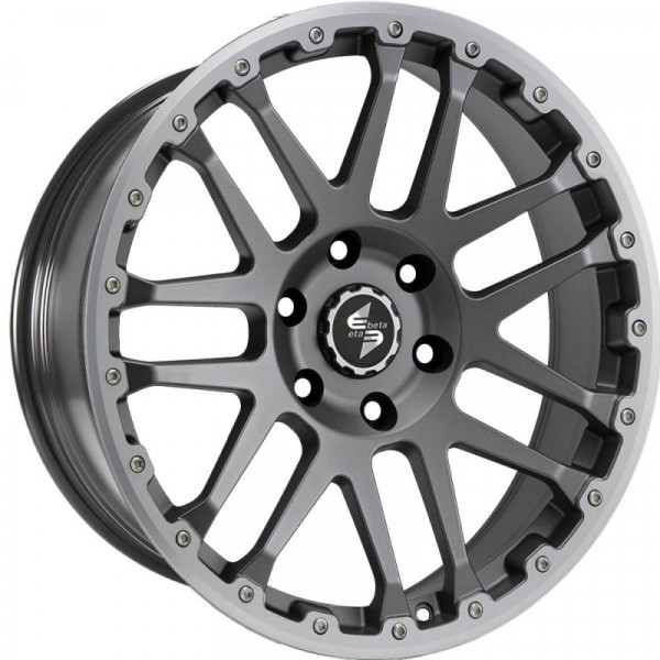 Диск литой Etabeta COMBAT CV Anthr. matt lip + cap pol. Felge 10x22 - 22 Zoll 5x112 Lochkreis