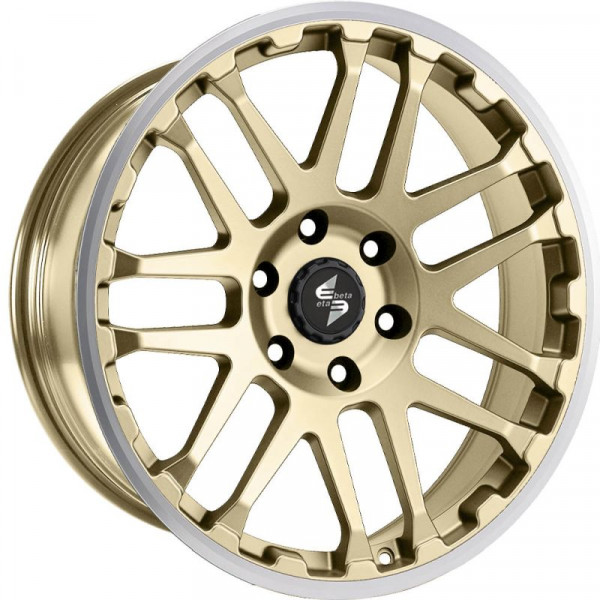 Диск литой Etabeta COMBAT Gold matt lip pol. Felge 8x18 - 18 Zoll 5x120 Lochkreis