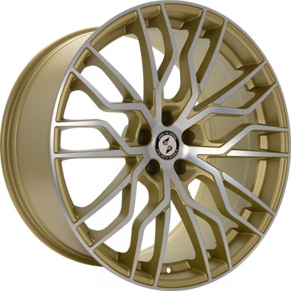 Диск литой Etabeta MEDUSA Gold matt full pol. Felge 9,5x21 - 21 Zoll 5x112 Lochkreis