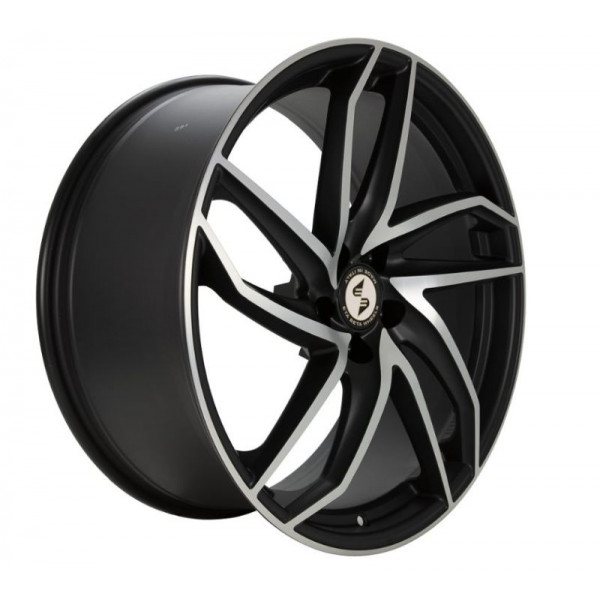 Диск литой Etabeta Heron schwarz matt poliert Felge 8,5x19 - 19 Zoll 5x108 Lochkreis