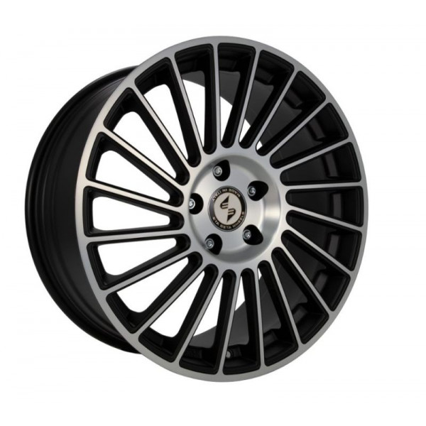 Диск литой Etabeta Venti-R schwarz matt poliert Felge 8,5x20 - 20 Zoll 5x130 Lochkreis