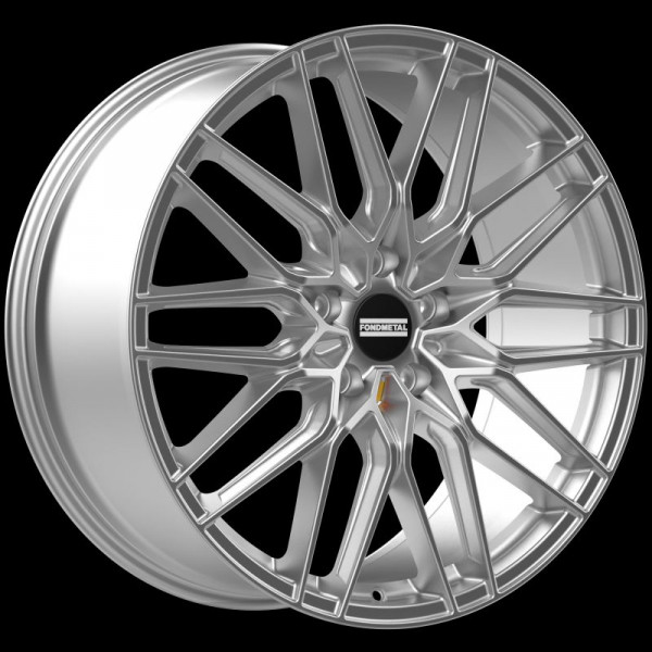 Диск литой Fondmetal Cratos glänzend silber Felge 11.5x22 - 22 Zoll 5x112 Lochkreis
