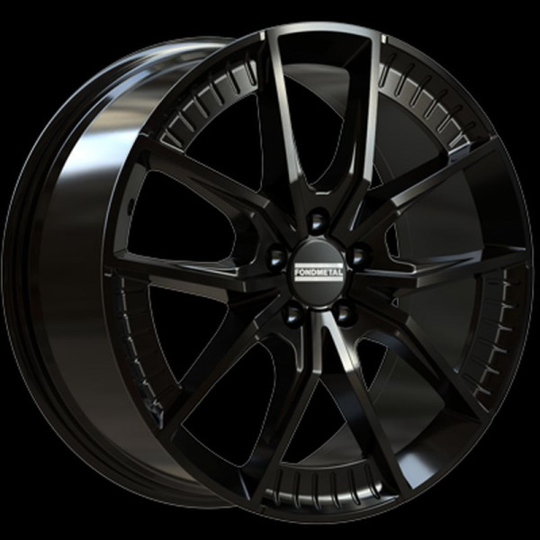 Диск литой Fondmetal Elatha glänzend schwarz Felge 8.5x21 - 21 Zoll 5x112 Lochkreis