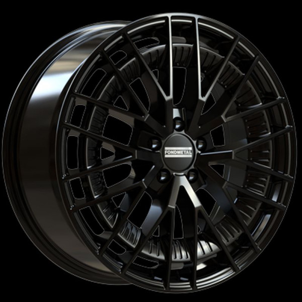 Диск литой Fondmetal Kari glänzend schwarz Felge 10x21 - 21 Zoll 5x112 Lochkreis