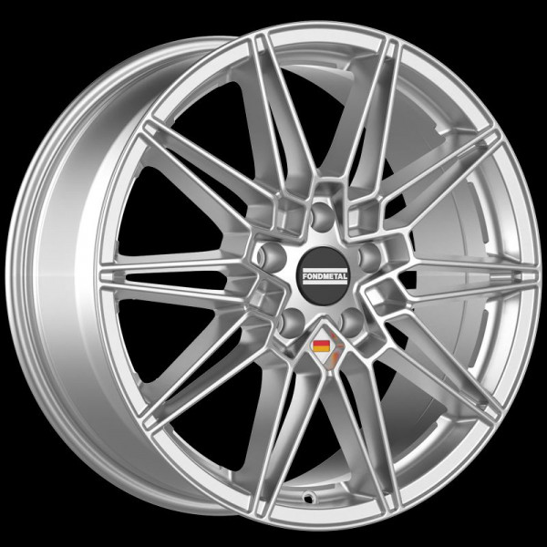 Диск литой Fondmetal Thoe glänzend silber Felge 8x18 - 18 Zoll 5x112 Lochkreis