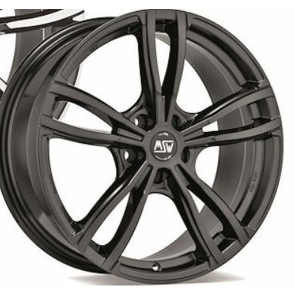 Диск литой MSW 73 glanz dunkelgrau  Felge 9x19 - 19 Zoll 5x120 Lochkreis