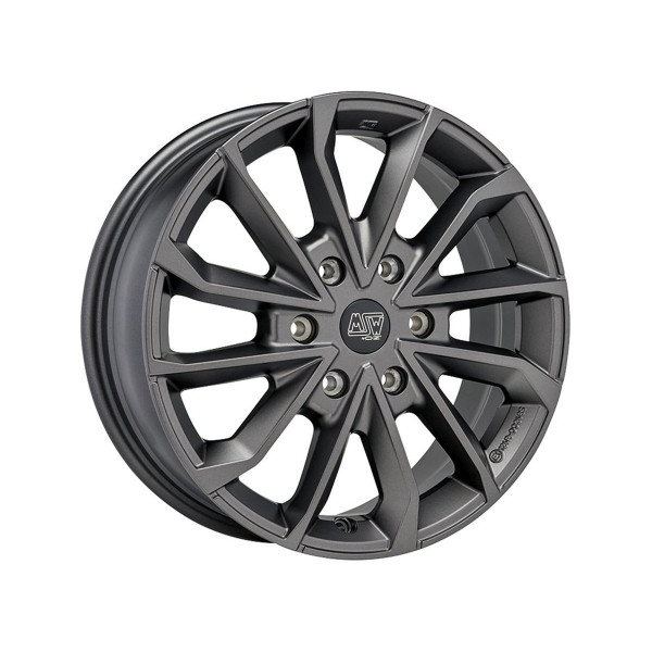 Диск литой MSW 42 VAN MATT DARK GREY Felge 6,5x17 - 18 Zoll 6x120 Lochkreis