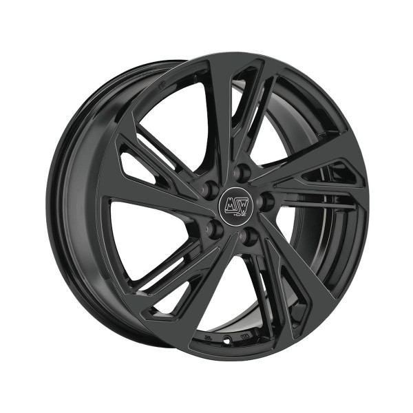 Диск литой MSW 60 GLOSS BLACK Felge 7,5x17 - 18 Zoll 5x112 Lochkreis