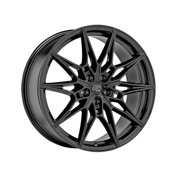 Диск литой MSW 75 GLOSS BLACK Felge 9x19 - 18 Zoll 5x120 Lochkreis