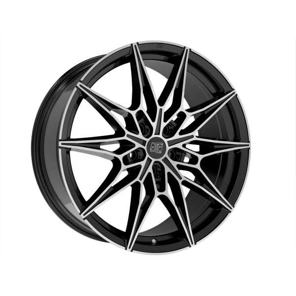 Диск литой MSW 75 GLOSS BLACK FULL POLISHED Felge 8,5x19 - 18 Zoll 5x120 Lochkreis