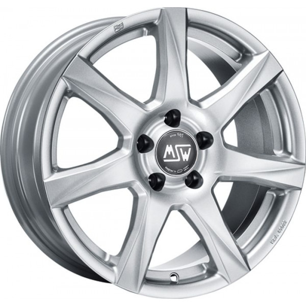 Диск литой MSW 77 silber Felge 8x18 - 18 Zoll 5x112 Lochkreis