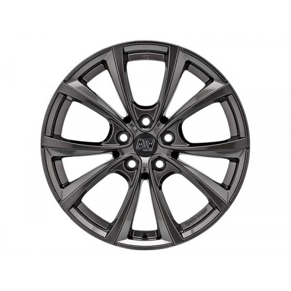 Диск литой MSW 27 T GLOSS DARK GREY Felge 10,5x19 - 19 Zoll 5x120 Lochkreis