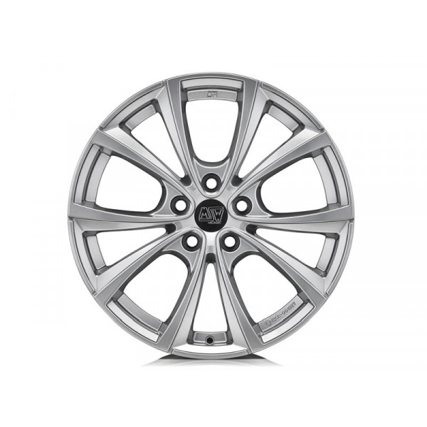 Диск литой MSW 27 T Silber Felge 10,5x19 - 19 Zoll 5x120 Lochkreis