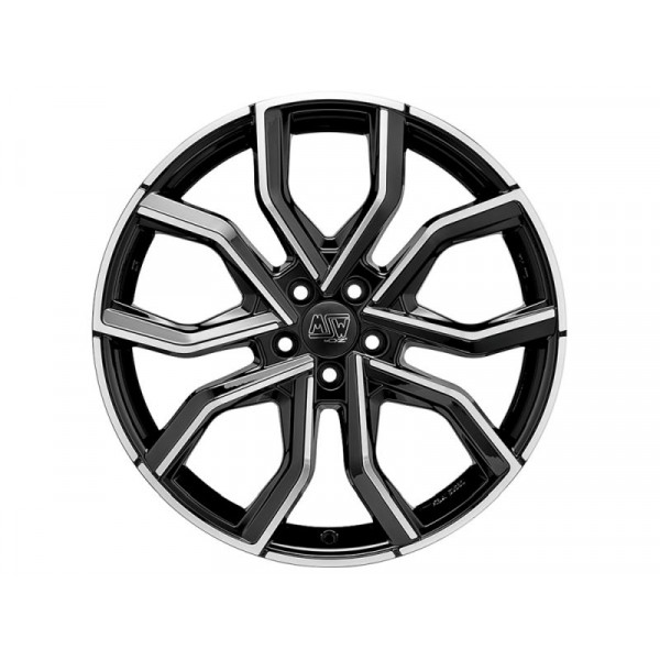 Диск литой MSW 41 GLOSS BLACK FULL POLISHED Felge 7,5x19 - 19 Zoll 5x108 Lochkreis