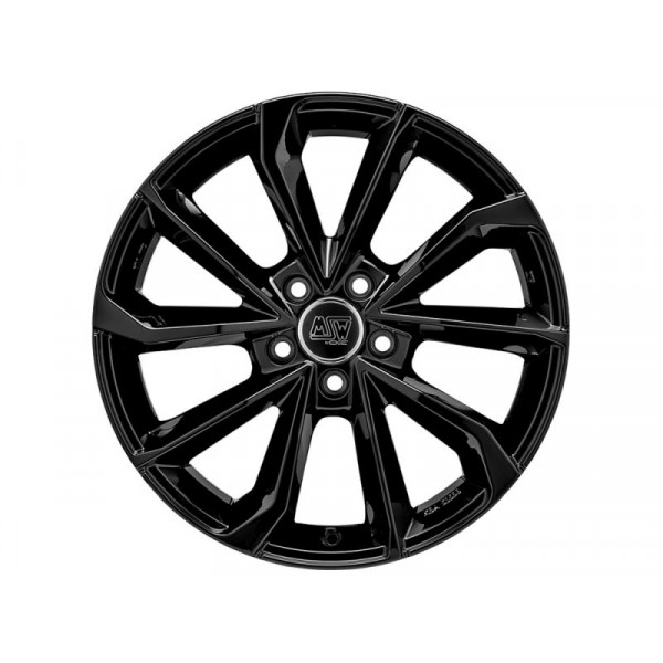Диск литой MSW 42 GLOSS BLACK Felge 8x18 - 18 Zoll 5x108 Lochkreis