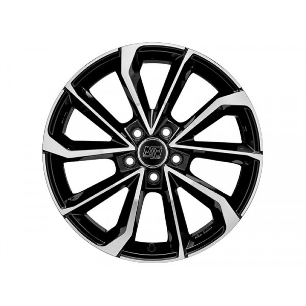Диск литой MSW 42 GLOSS BLACK FULL POLISHED Felge 8x18 - 18 Zoll 5x108 Lochkreis