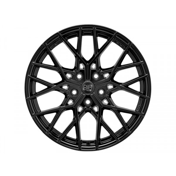 Диск литой MSW 74 GLOSS BLACK Felge 8x19 - 19 Zoll 5x114,3 Lochkreis