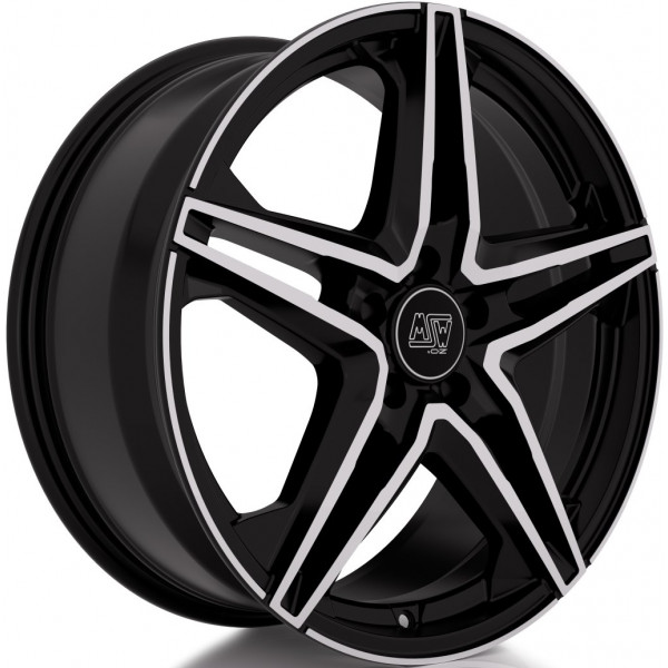 Диск литой MSW 31 GLOSS BLACK FULL POLISHED Felge 8,5x19 - 19 Zoll 5x112 Lochkreis