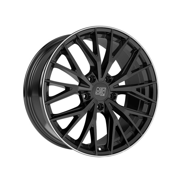 Диск литой MSW 44 GLOSS BLACK DIAM.LIP Felge 8,5x20 - 20 Zoll 5x108 Lochkreis