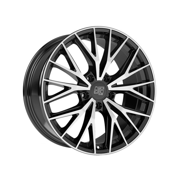 Диск литой MSW 44 GLOSS BLACK F. POL. Felge 10,5x20 - 20 Zoll 5x112 Lochkreis