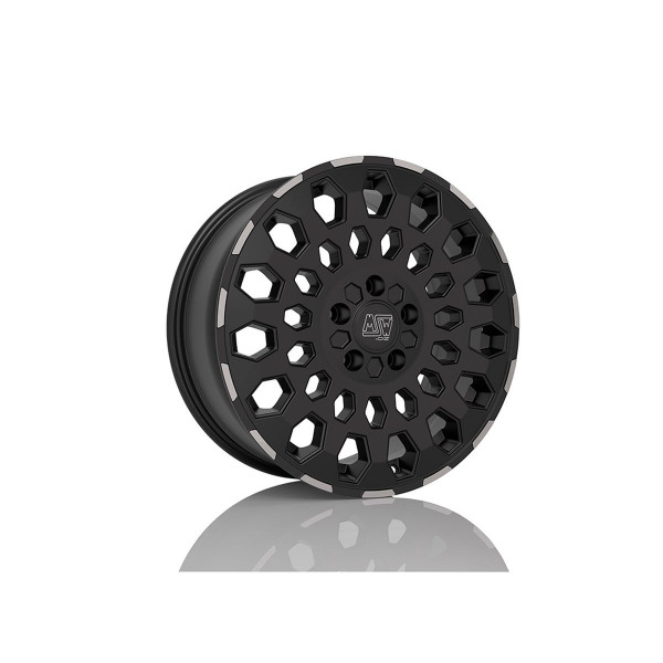 Диск литой MSW 99 MATT BLACK LIP POL. Felge 7,5x18 - 18 Zoll 5x108 Lochkreis