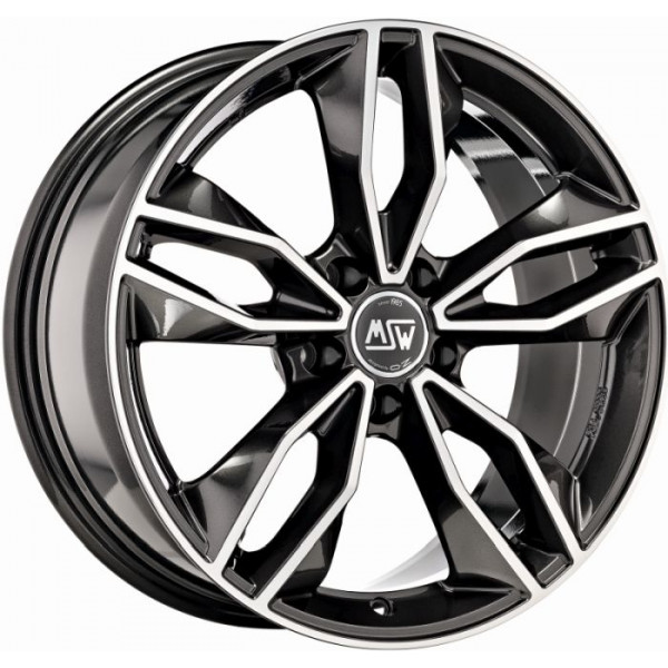 Диск литой MSW 71 schwarz glanz Felge 8,5x19 - 19 Zoll 5x114,3 Lochkreis