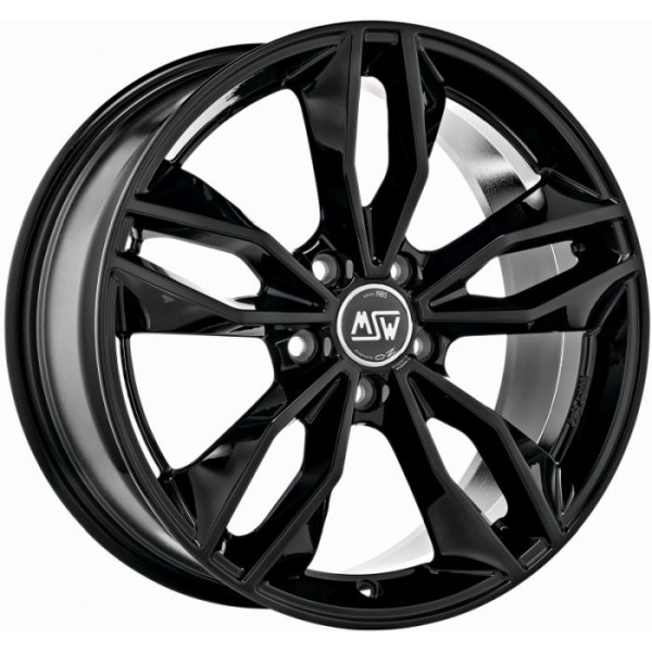 Диск литой MSW 71 schwarz glanz Felge 8,5x19 - 19 Zoll 5x112 Lochkreis