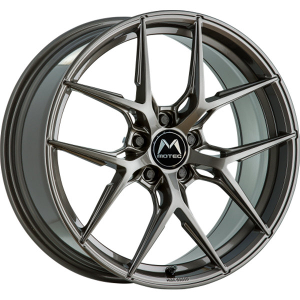 Диск литой MoTec ULTIMATE Steel Grey Felge 8x19 - 19 Zoll 5x114,3 Lochkreis