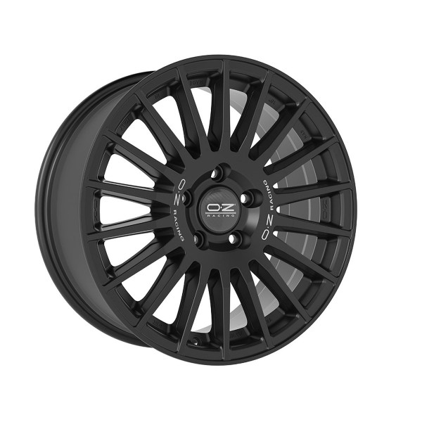 Диск литой OZ RALLY DESERT MATT BLACK + SILVER LETTERING Felge 8x18 - 18 Zoll 5x120 Lochkreis