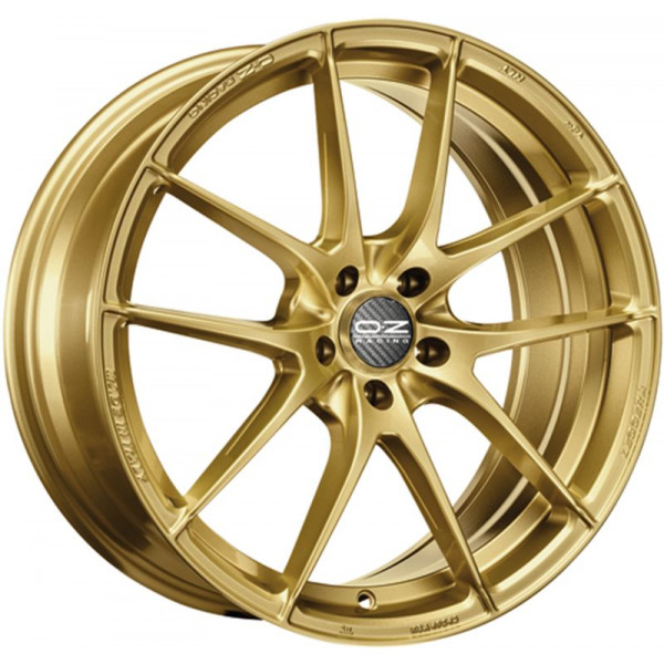 Диск литой OZ LEGGERA HLT RACE GOLD Felge 8x18 - 18 Zoll 5x100 Lochkreis