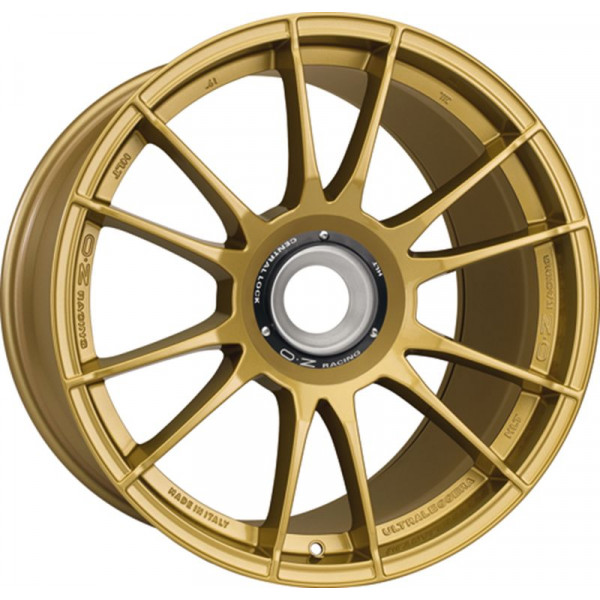 Диск литой OZ ULTRALEGGERA HLT CL RACE GOLD Felge 11,5x21 - 21 Zoll 15x130 Lochkreis