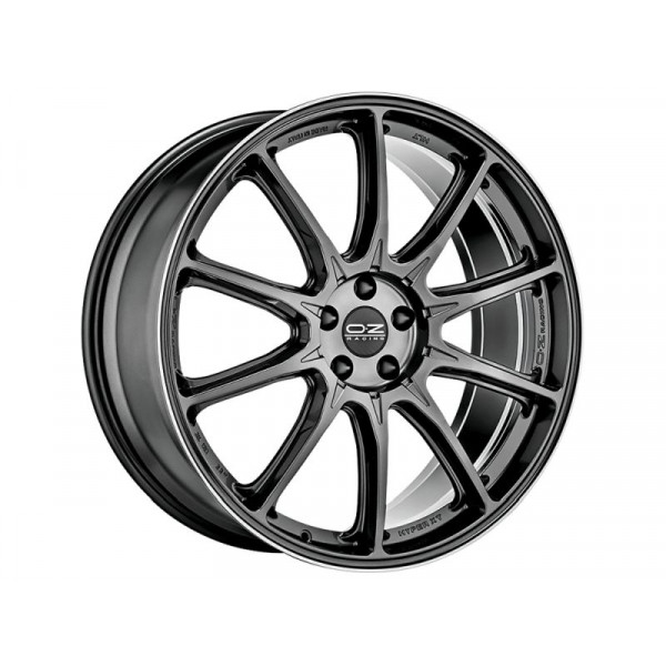 Диск литой OZ HYPER XT HLT STAR GRAPHITE D. LIP Felge 10x21 - 21 Zoll 5x120 Lochkreis