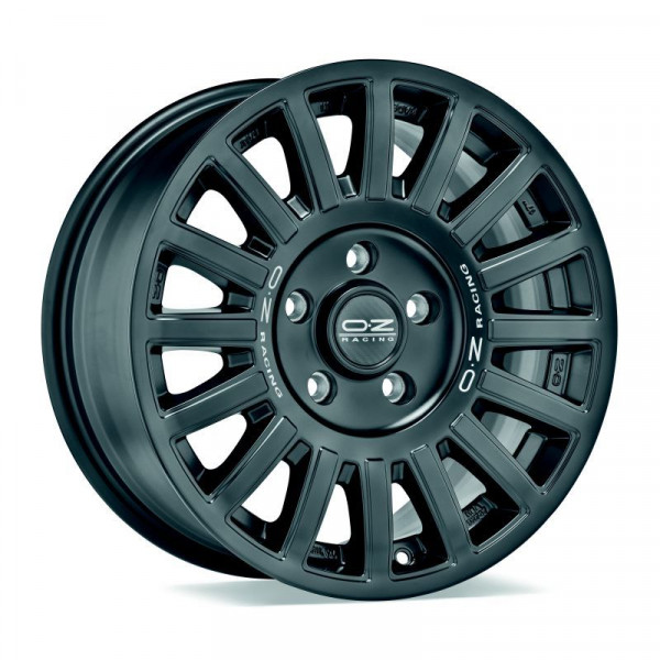 Диск литой OZ RALLY RAID MATT BLACK + SILVER LETTERING Felge 8,5x18 - 18 Zoll 6x130 Lochkreis