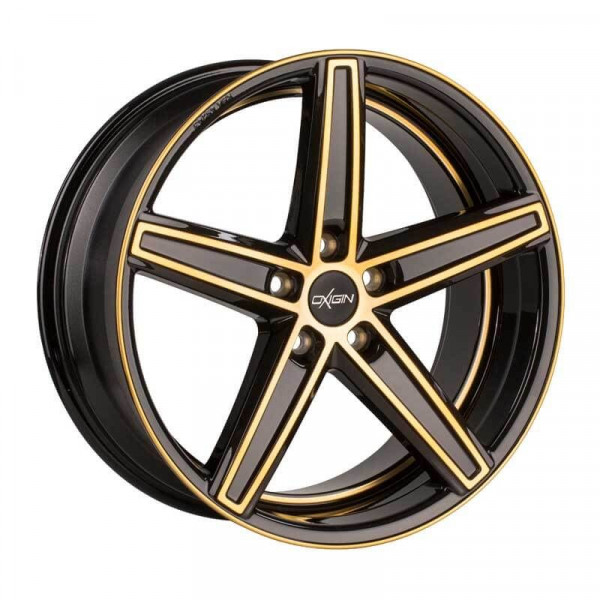 Диск литой Oxigin 18 Concave gold polish Felge 7,5x19  - 19 Zoll 5x112 Lochkreis