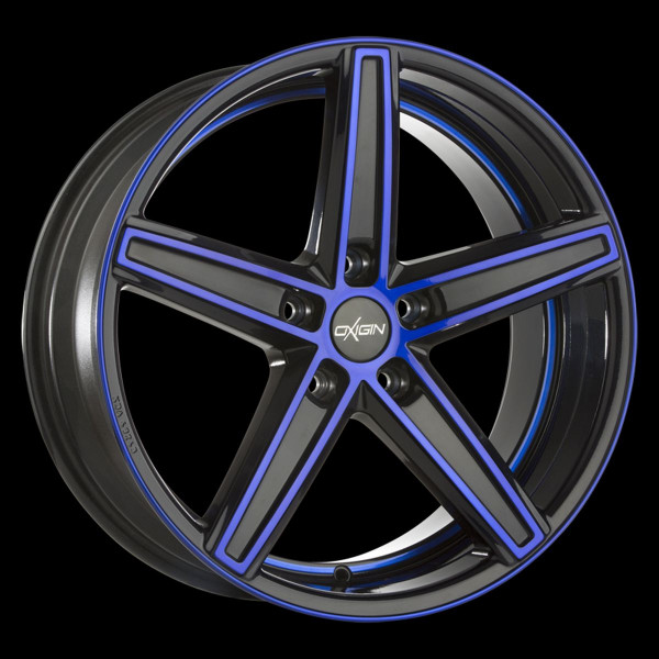 Диск литой Oxigin 18 Concave blue polish Felge 10,5x20  - 20 Zoll 5x112 Lochkreis