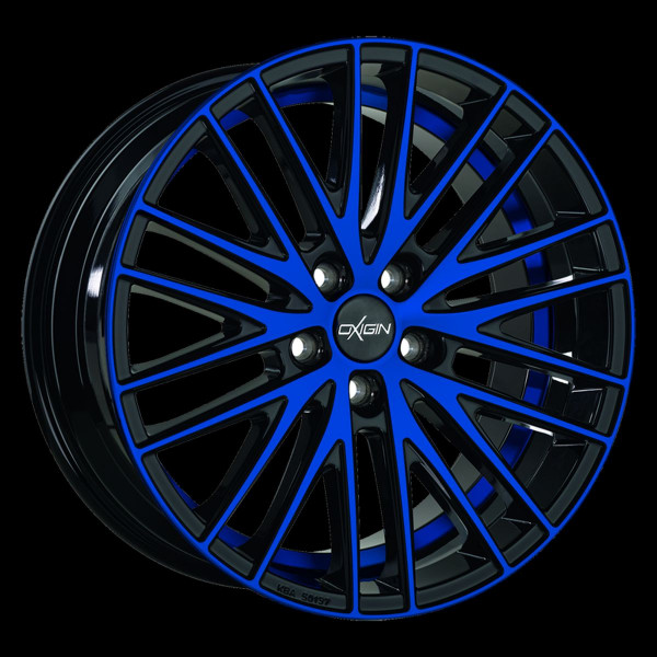 Диск литой Oxigin 19 Oxspoke blue polish Felge 8,5x18  - 18 Zoll 5x108 Lochkreis