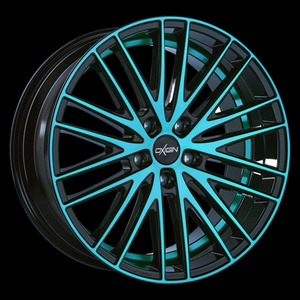 Диск литой Oxigin 19 Oxspoke light blue polish Felge 9x20  - 20 Zoll 5x120 Lochkreis