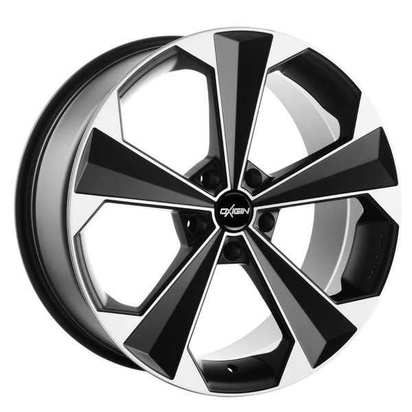 Диск литой Oxigin 22 OXRS Black Matt Polish Felge 8,5x19  - 19 Zoll 5x112 Lochkreis