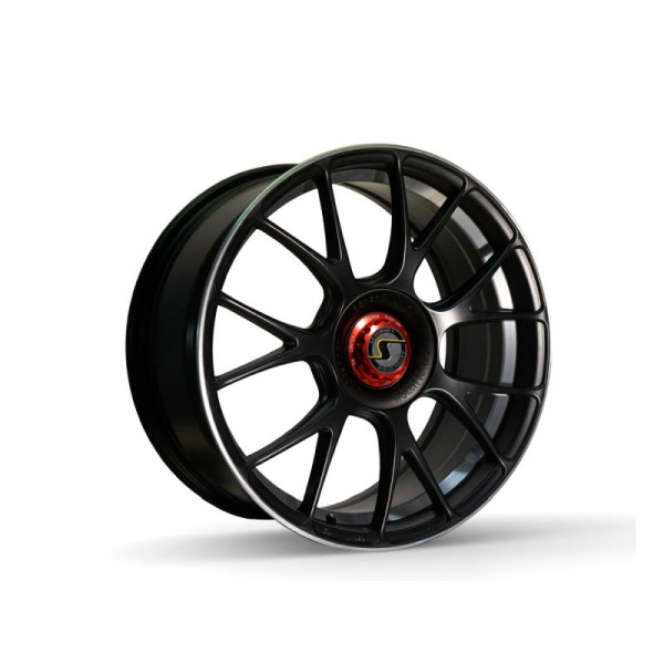 Диск литой Schmidt Gambit schwarz seidenmatt Felge 8,5x19 - 19 Zoll 5x112 Lochkreis